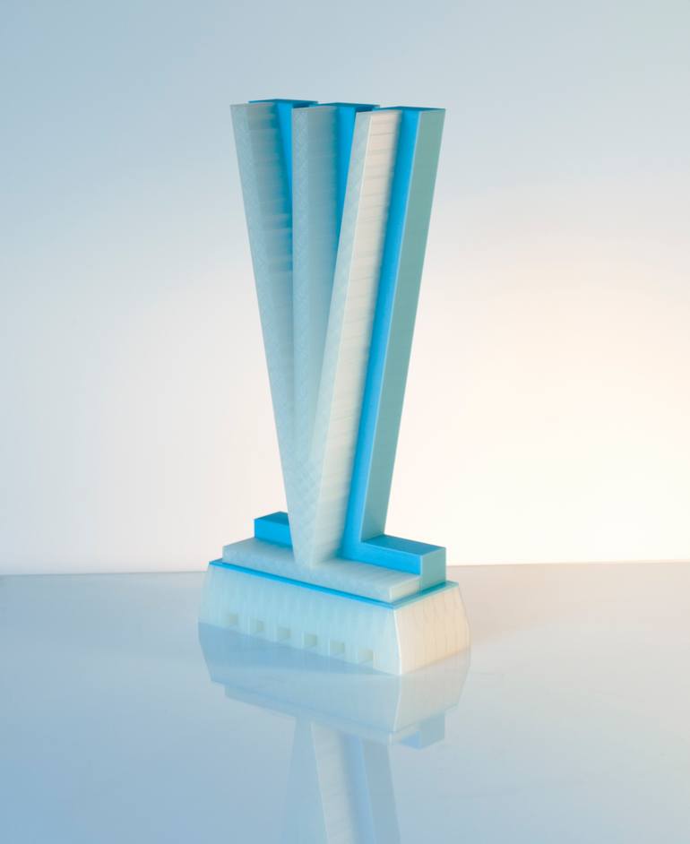 Original Abstract Sculpture by Oto Macek