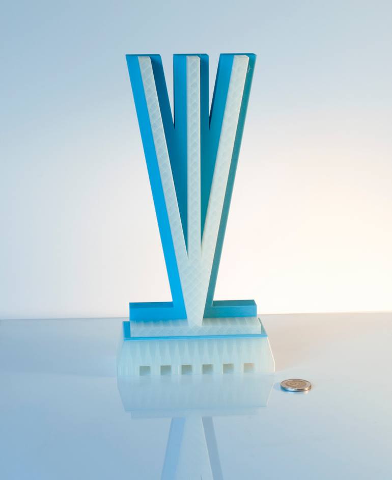 Original Abstract Sculpture by Oto Macek