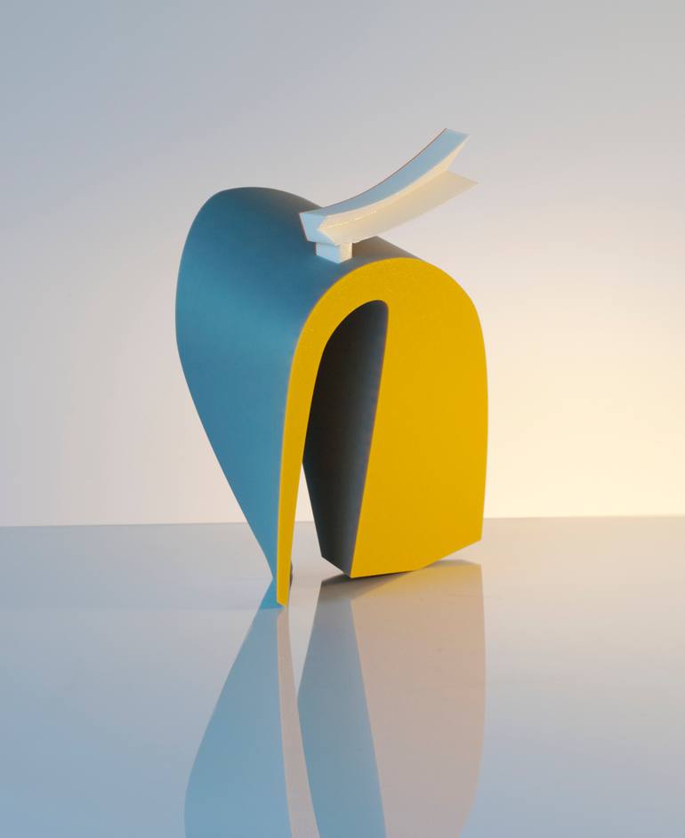 Original Abstract Sculpture by Oto Macek