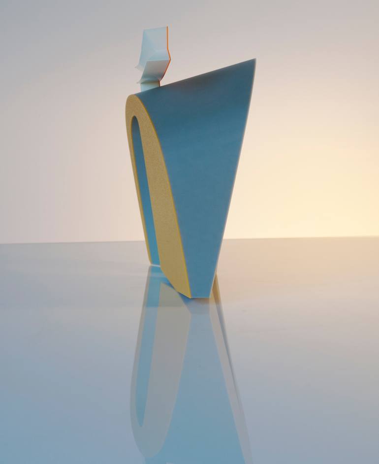 Original Abstract Sculpture by Oto Macek