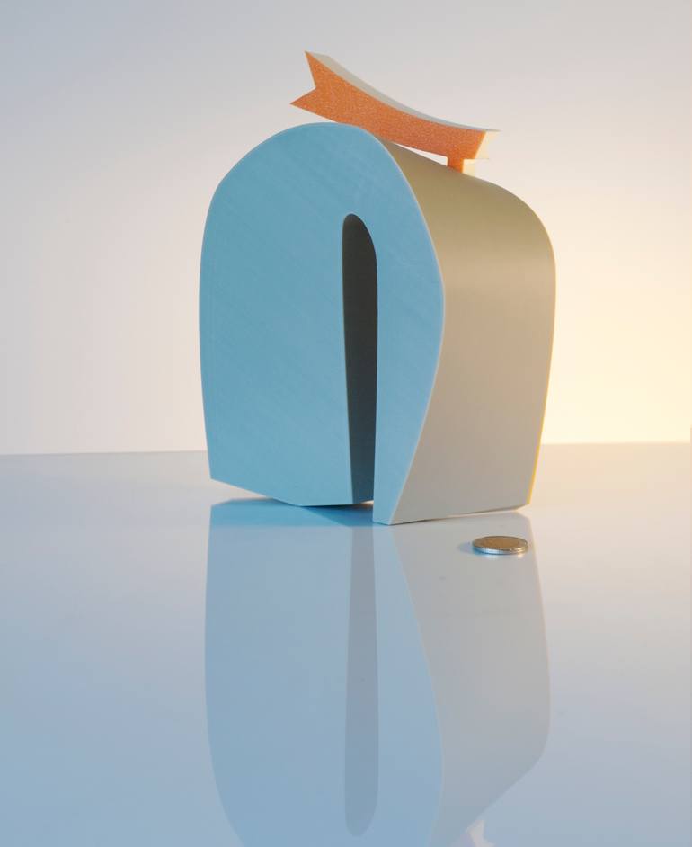 Original Abstract Sculpture by Oto Macek