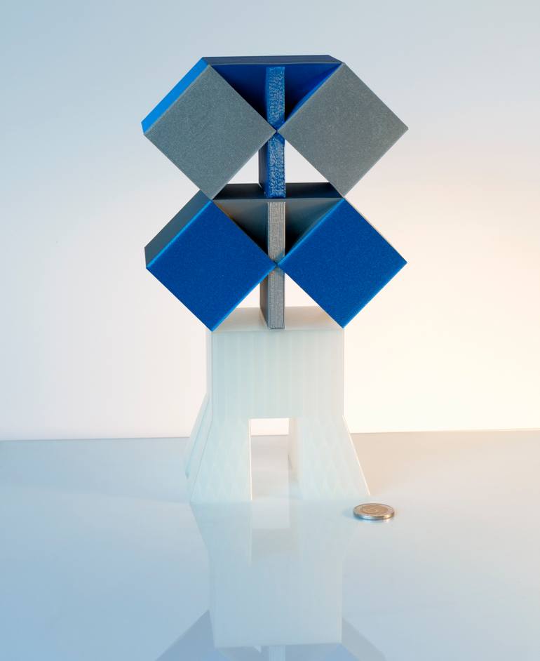 Original Abstract Sculpture by Oto Macek