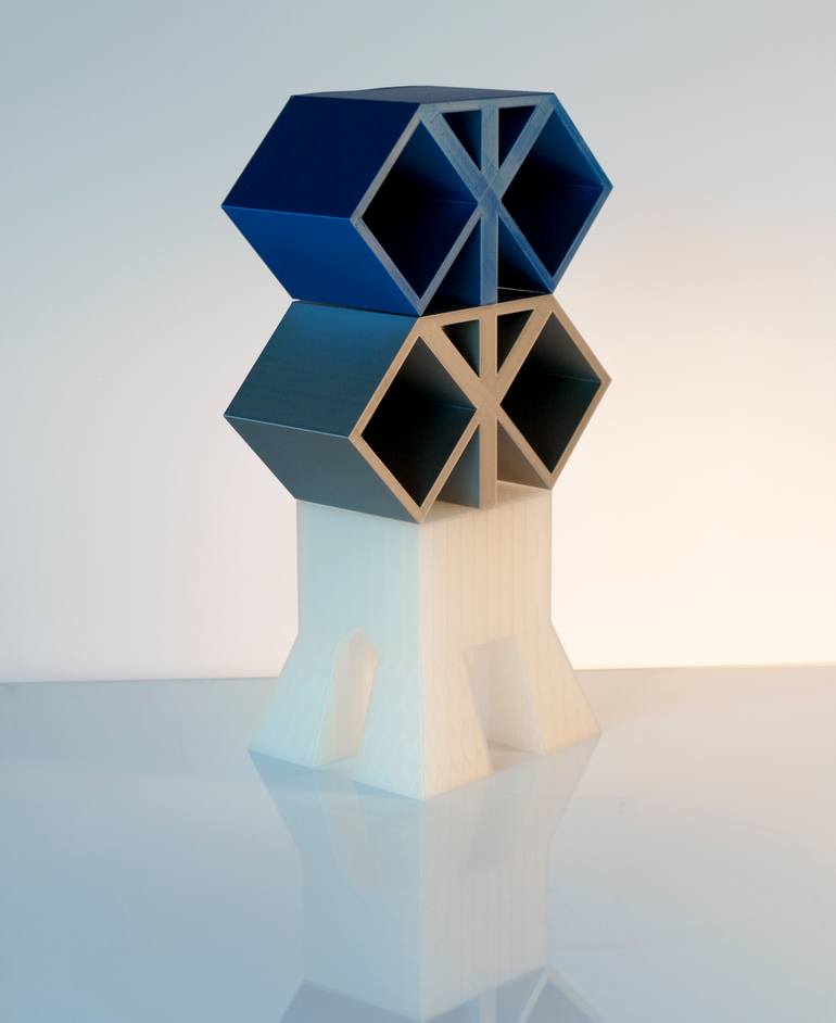 Original Abstract Sculpture by Oto Macek