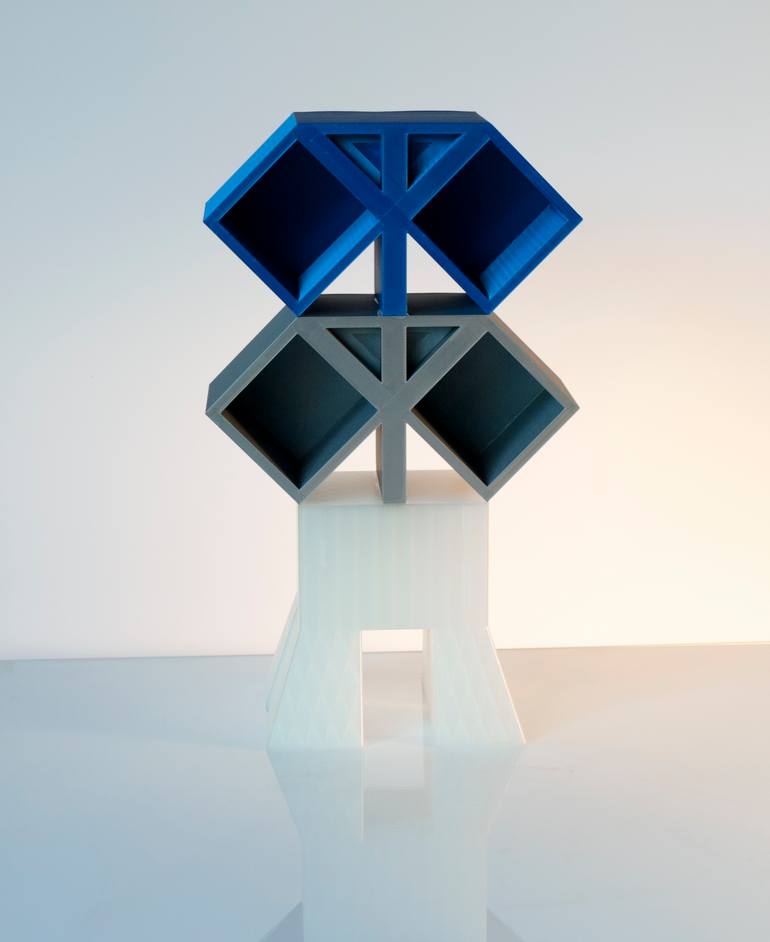 Original Abstract Sculpture by Oto Macek