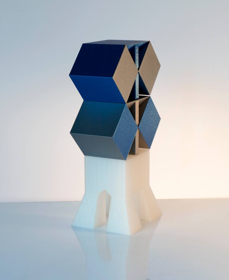 Original Abstract Sculpture by Oto Macek