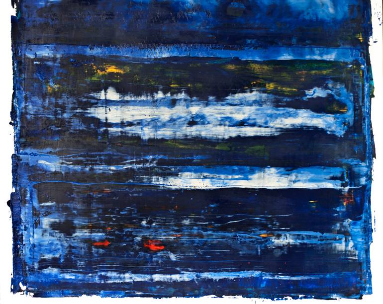 Original Abstract Painting by Oto Macek