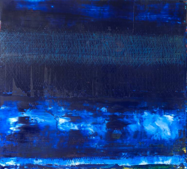 Original Abstract Painting by Oto Macek