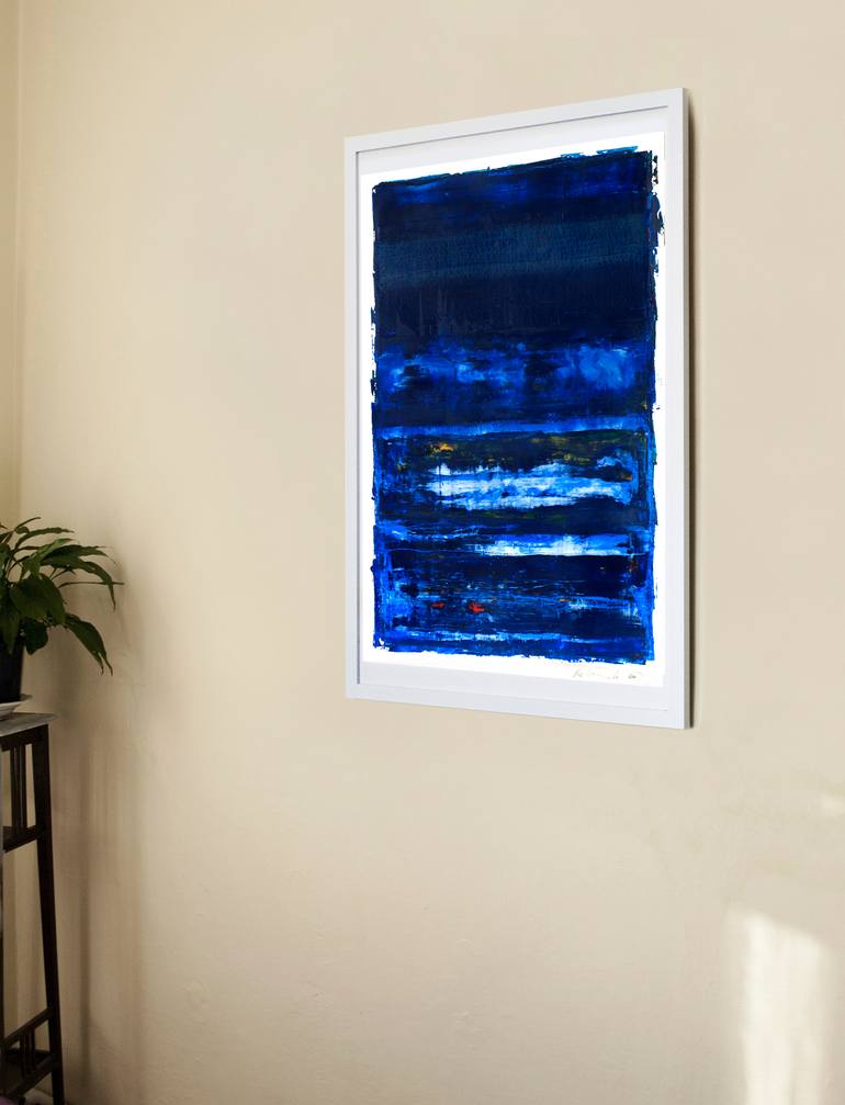 Original Abstract Painting by Oto Macek