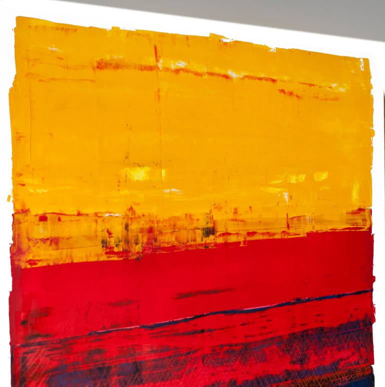 Original Abstract Painting by Oto Macek