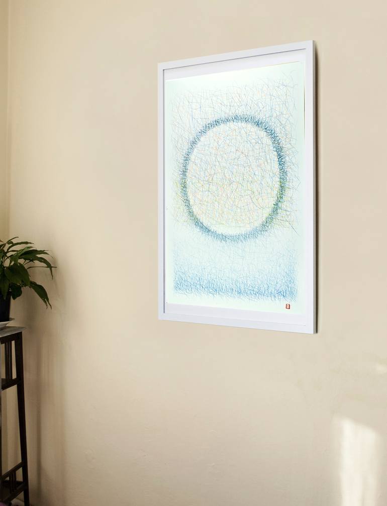 Original Contemporary Abstract Drawing by Oto Macek