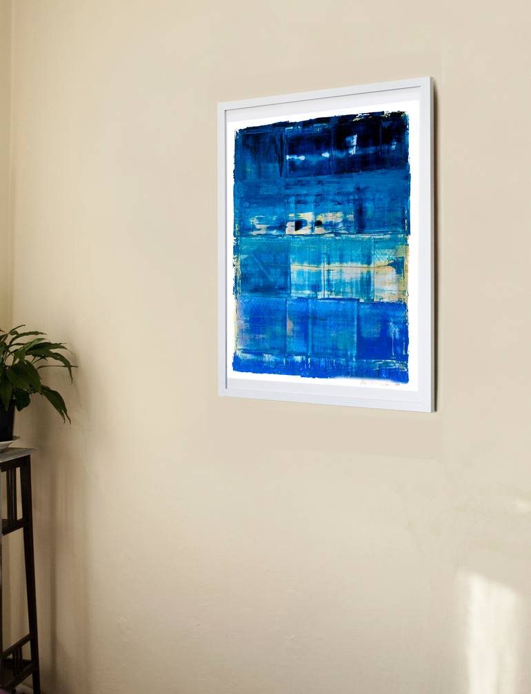 Original Abstract Painting by Oto Macek