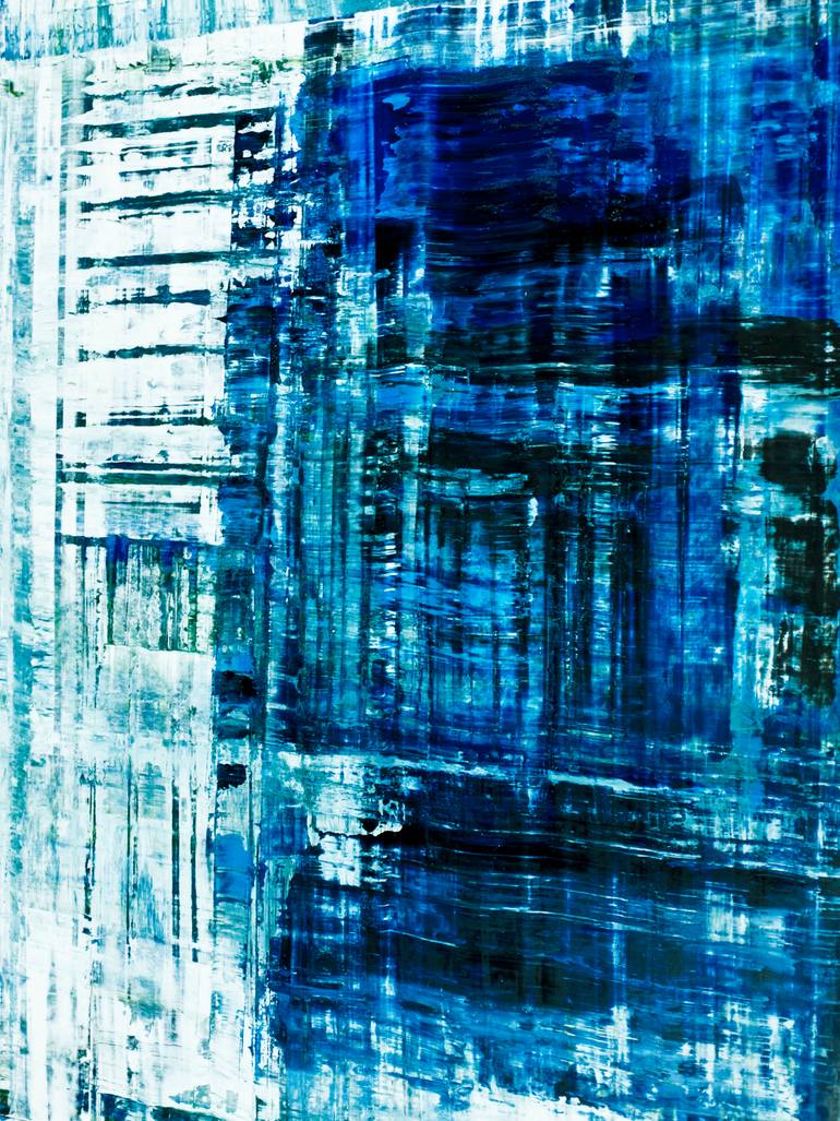 Original Abstract Expressionism Abstract Painting by Oto Macek