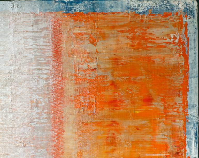 Original Abstract Expressionism Abstract Painting by Oto Macek