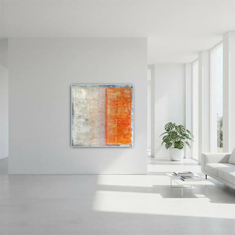 Original Abstract Expressionism Abstract Painting by Oto Macek