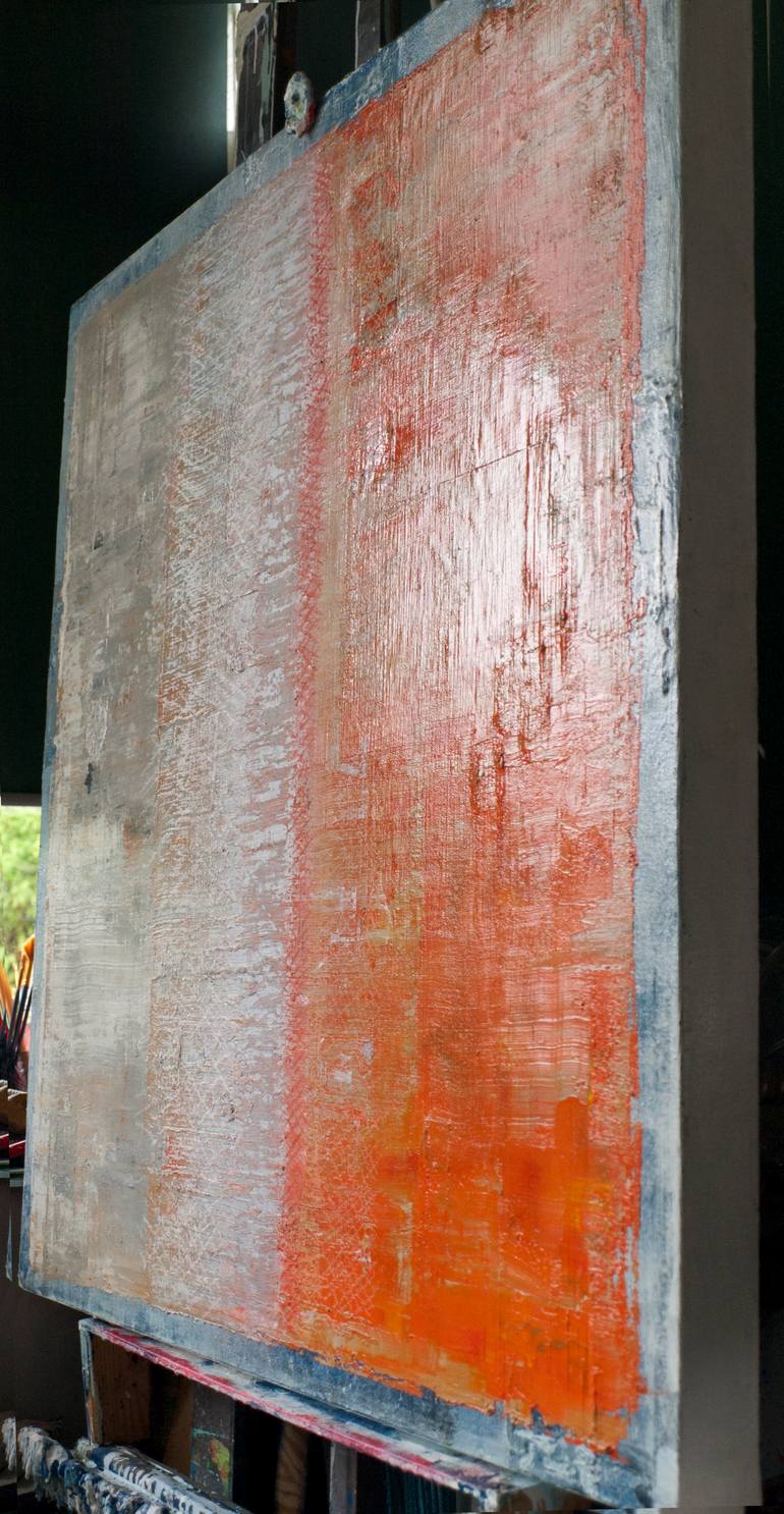 Original Abstract Expressionism Abstract Painting by Oto Macek