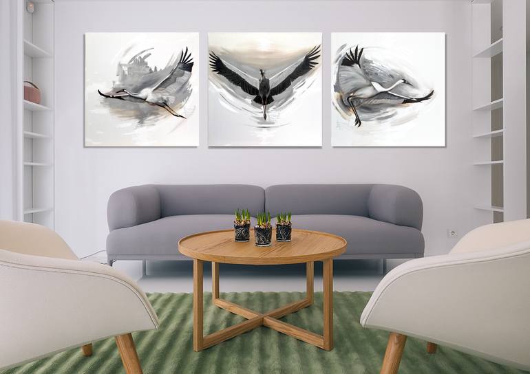 Original Expressionism Animal Painting by Stefan Smit