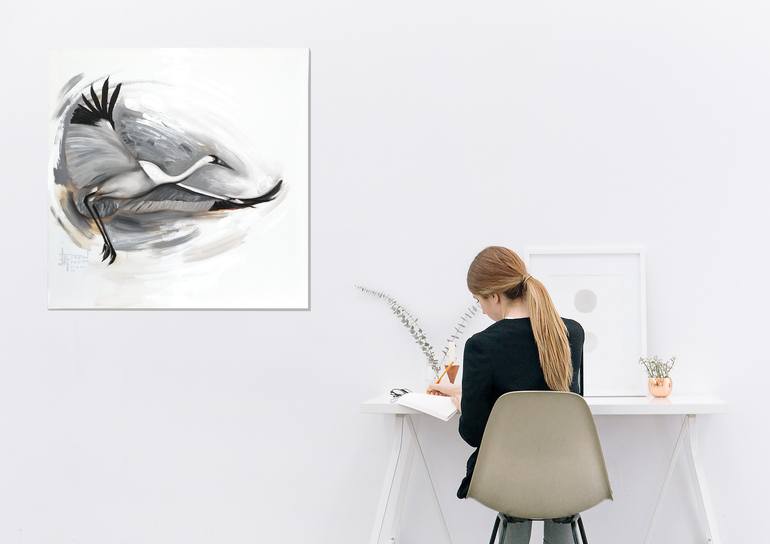 Original Expressionism Animal Painting by Stefan Smit