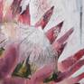 This collection of protea paintings fall in line with my recent exploration of South Africa as they're the national flower of the country.