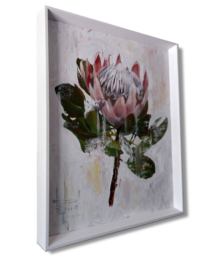 Original Floral Painting by Stefan Smit