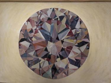 Original Realism Geometric Paintings by Elk Volantis