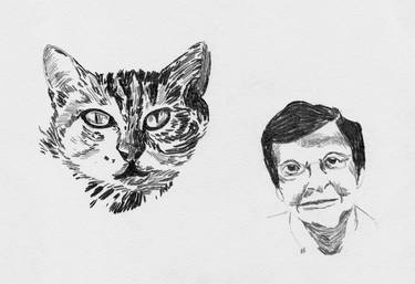 Original Animal Drawings by Aline Robin