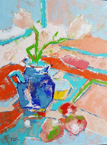 A Still Life with Flowers: The Blue Jug thumb