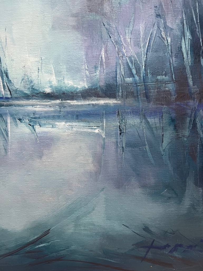 Original Expressionism Landscape Painting by Daart Bcn