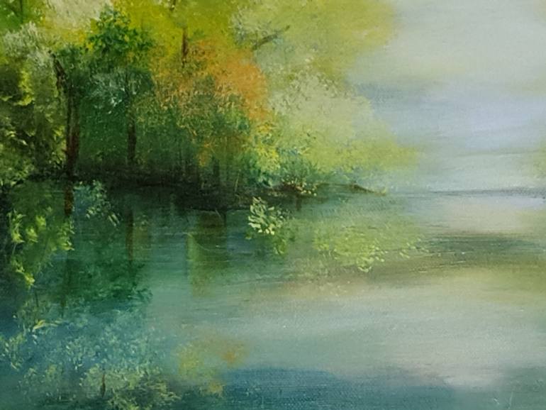 Original Expressionism Landscape Painting by Daart Bcn
