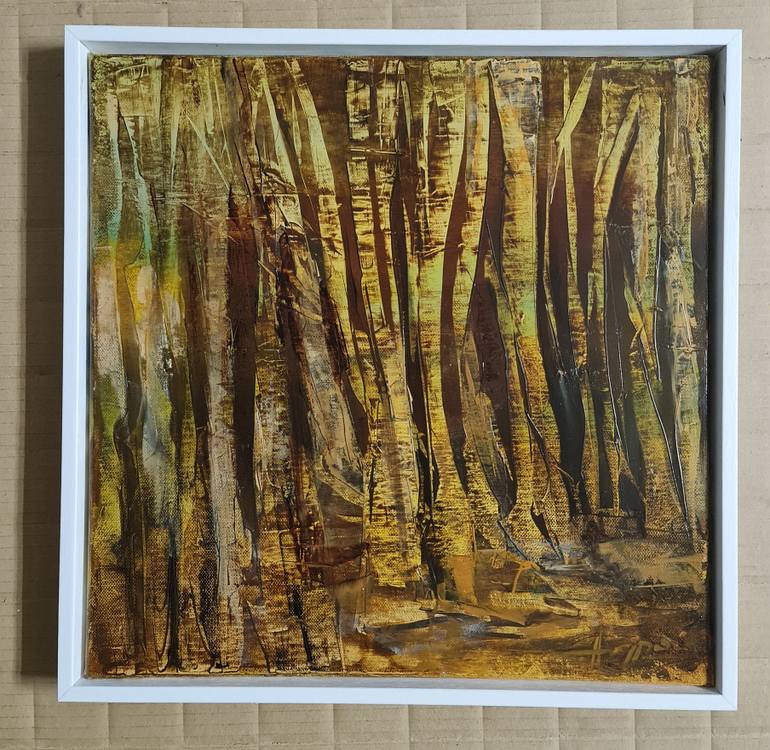 Original Abstract Expressionism Nature Painting by Daart Bcn