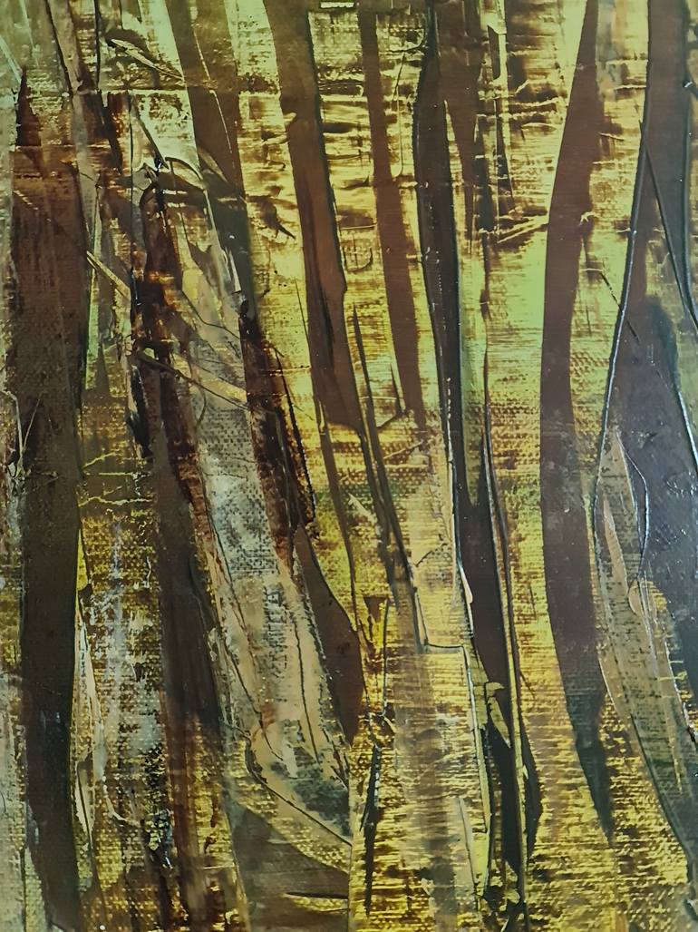 Original Abstract Expressionism Nature Painting by Daart Bcn