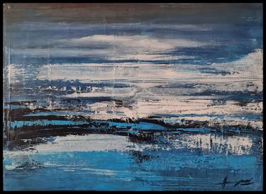 Original Abstract Expressionism Landscape Paintings by Daart Bcn