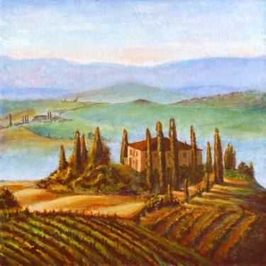 Original Fine Art Landscape Painting by Yuriy Kovalenko