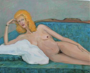 Print of Nude Paintings by Ilya Lerner