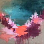 Yosemite Valley, Storm Light (Neon Creamsicle) by Kim West