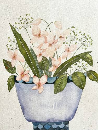 Original Floral Paintings by Adriana Samora