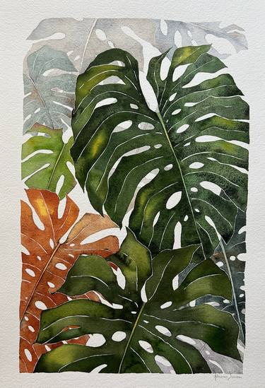 Original Botanic Paintings by Adriana Samora