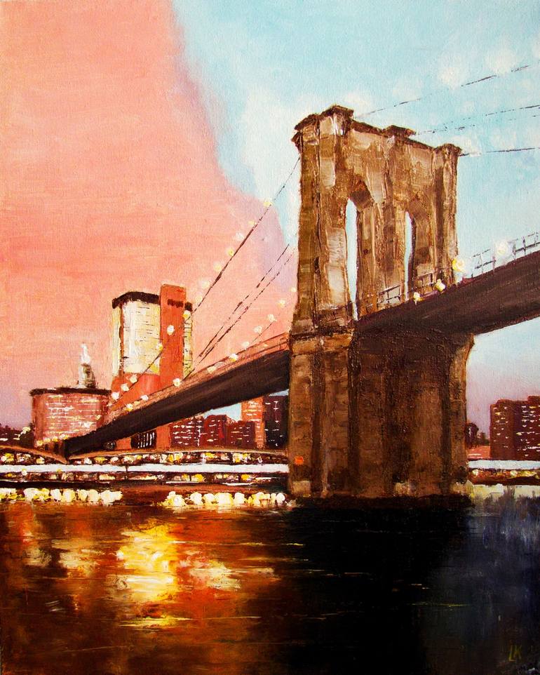 Print of Fine Art Cities Paintings by Ludmila Kovalenko