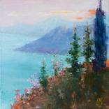 Coastal Serenity by Ludmila Kovalenko