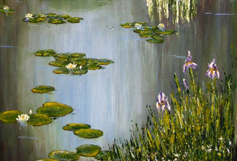Original Fine Art Landscape Painting by Ludmila Kovalenko