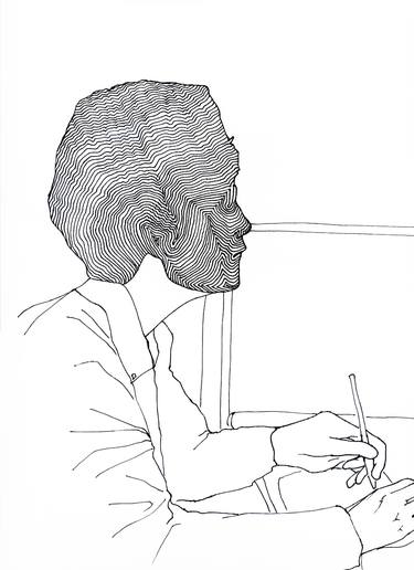 Print of Fine Art People Drawings by MINKI KIM