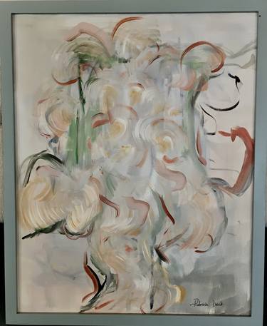 Original Fine Art Abstract Paintings by Patricia Deck