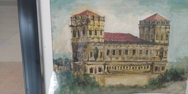 Original Architecture Painting by vyas kashyap
