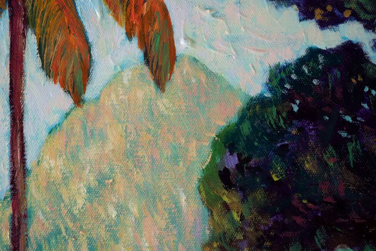 Original Expressionism Landscape Painting by Suren Ter-Avakian