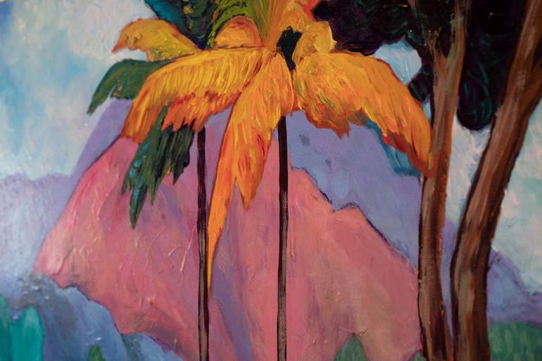 Original Expressionism Landscape Painting by Suren Ter-Avakian