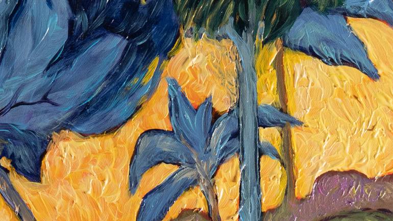 Original Expressionism Landscape Painting by Suren Ter-Avakian