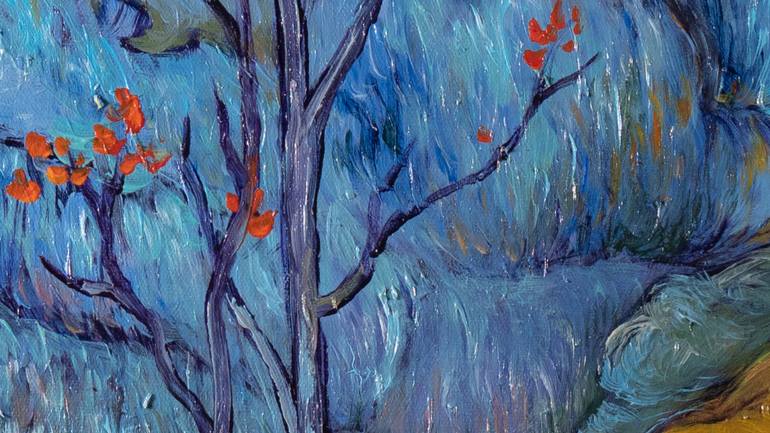 Original Expressionism Landscape Painting by Suren Ter-Avakian