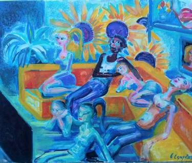 Print of Figurative Culture Paintings by Laurence Lejay
