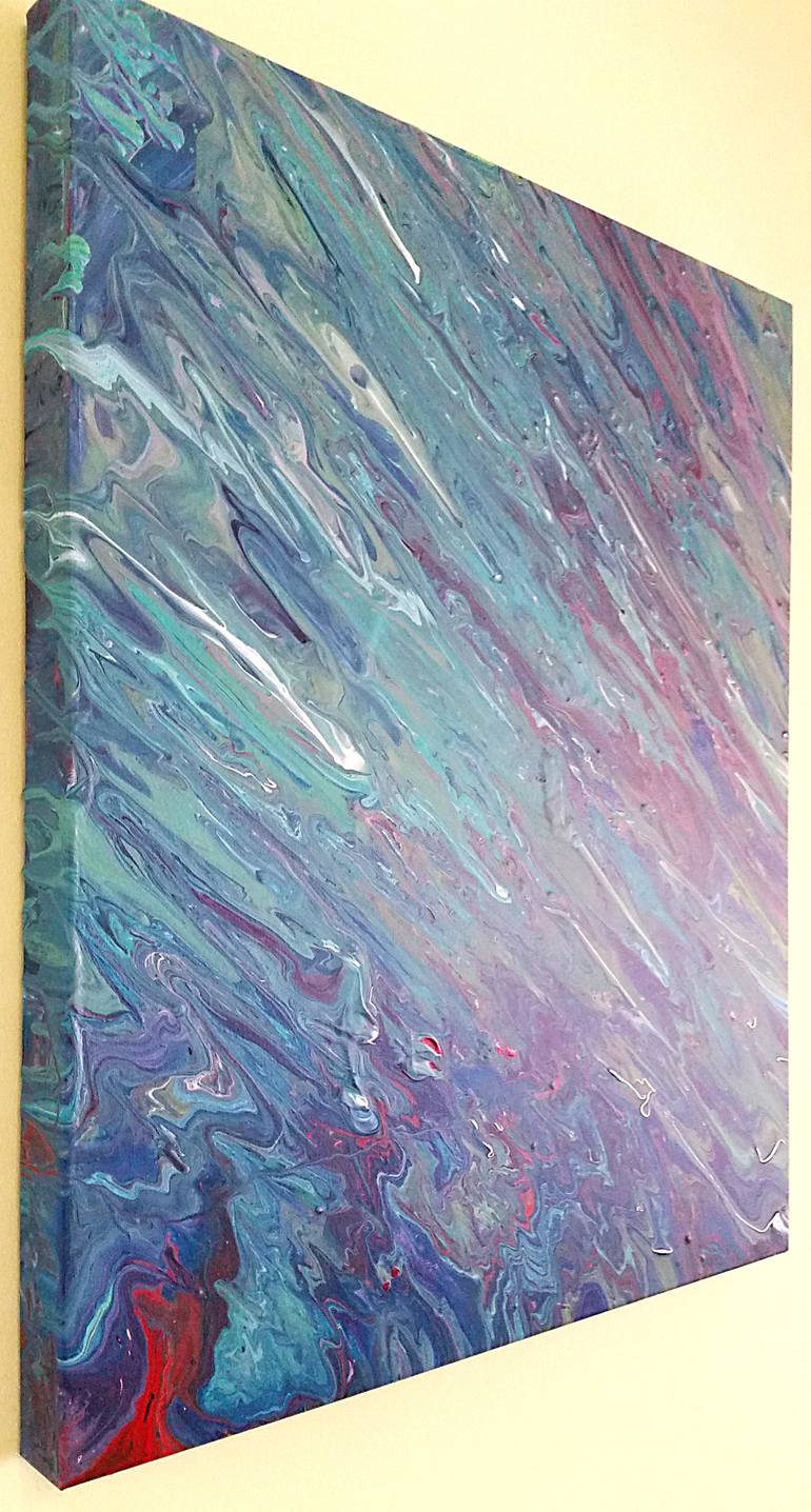 Original Abstract Painting by Iris Raiz