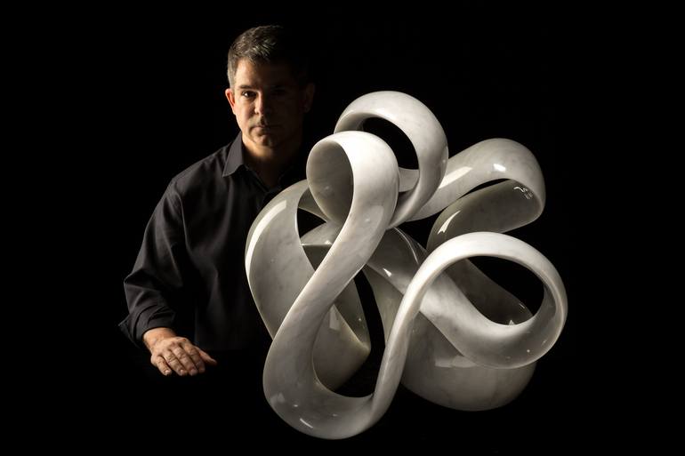 Original Modernism Abstract Sculpture by Joey Marcella