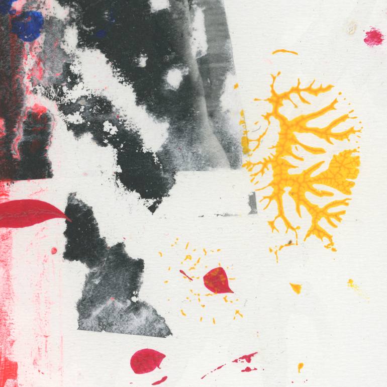 Original Contemporary Abstract Collage by Mascha Rodigina
